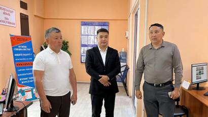 1 июля т.г., руководитель Центра трудовой мобильности Н.Т.Бибулаев в ходе рабочей поездки